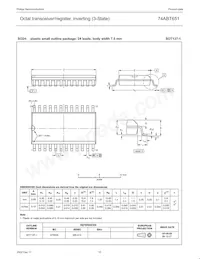 74ABT651PW Datasheet Pagina 10