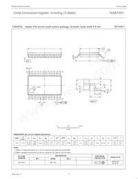 74ABT651PW Datenblatt Seite 11