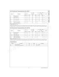 74ACQ240SCX Datasheet Pagina 5