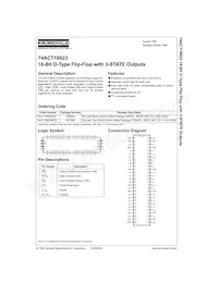 74ACT18823SSCX Datenblatt Cover