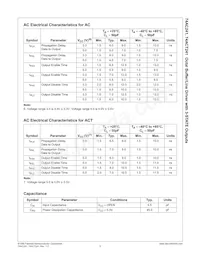 74ACT241SCX Datasheet Pagina 5