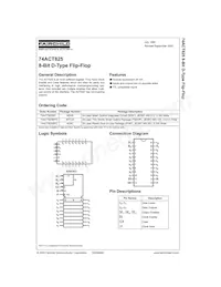 74ACT825SCX_SF87271A Datenblatt Cover