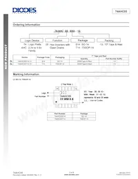 74AHC05S14-13 Datasheet Pagina 5