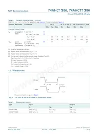 74AHCT1G86GW Datasheet Pagina 6