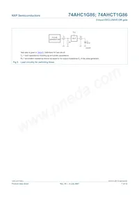 74AHCT1G86GW Datenblatt Seite 7