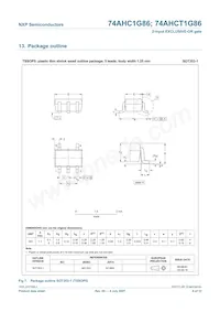 74AHCT1G86GW Datasheet Pagina 8