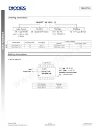 74AHCT86S14-13 Datasheet Page 5