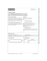 74ALVC16827MTD Datenblatt Cover