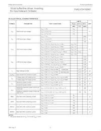 74ALVCH16540DL Datasheet Page 5