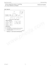 74ALVCH16540DL數據表 頁面 8