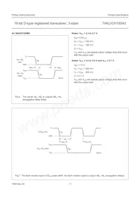 74ALVCH16543DGG:11數據表 頁面 12