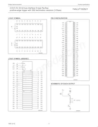 74ALVT162821DGG Datenblatt Seite 4