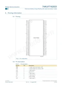 74ALVT162823DGG:11 Datasheet Pagina 6