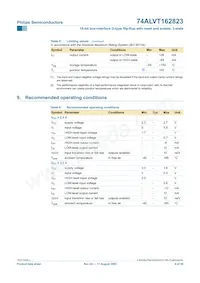 74ALVT162823DGG:11 Datasheet Pagina 9