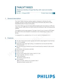 74ALVT16823DGG Datasheet Pagina 2