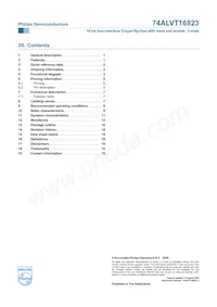 74ALVT16823DGG Datasheet Pagina 21