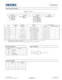 74AUP1G08SE-7 Datasheet Page 2