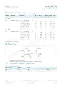 74AUP1G32GW/DG數據表 頁面 11