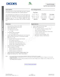 74AUP2G3404FW4-7 Datasheet Copertura