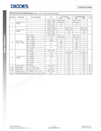 74AUP2G3404FW4-7 Datasheet Pagina 4