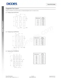 74AUP2G3404FW4-7 Datasheet Pagina 11