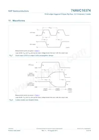 74AVC16374DGG Datasheet Pagina 10