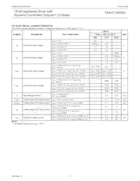 74AVC16835ADGV Datasheet Pagina 6