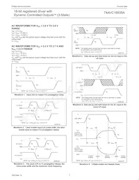 74AVC16835ADGV Datasheet Pagina 8