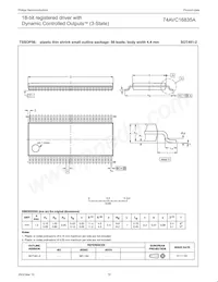 74AVC16835ADGV Datasheet Pagina 11