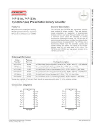 74F163ASCX Datasheet Copertura