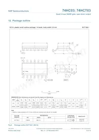74HC03D/AUJ Datasheet Page 8