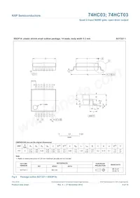 74HC03D/AUJ Datasheet Page 9
