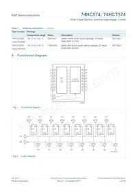 74HC574N Datenblatt Seite 2