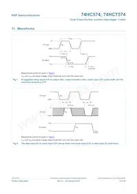 74HC574N Datenblatt Seite 9