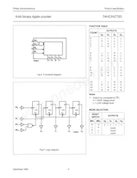 74HC93N Datenblatt Seite 4