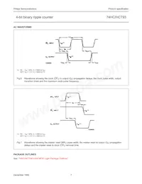 74HC93N Datasheet Pagina 7