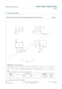 74HCT1G04GW Datasheet Page 8