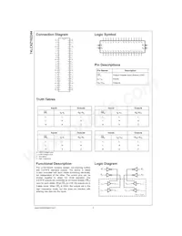 74LCXZ162244MTD Datasheet Pagina 2