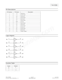 74LVC06AT14-13 Datasheet Page 2