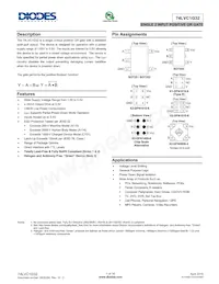 74LVC1G32FX4-7 Datenblatt Cover