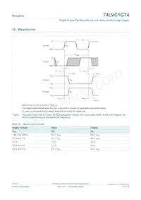 74LVC1G74GD/S470 Datasheet Page 11