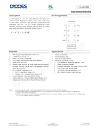 74LVC2G02HK3-7 Datenblatt Cover