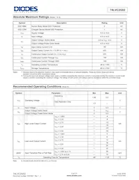 74LVC2G02HK3-7 Datasheet Pagina 3