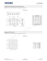 74LVC2G02HK3-7 Datasheet Pagina 9