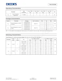 74LVC2G38HD4-7 Datasheet Page 5