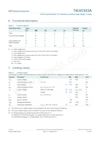 74LVC823ABQ Datasheet Page 7