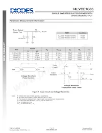 74LVCE1G06SE-7 Datasheet Page 7