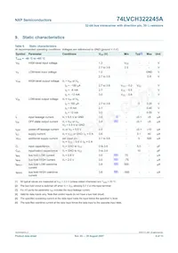 74LVCH322245AEC/G; Datasheet Pagina 6