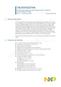 74LVCH32374AEC/G Datasheet Copertura