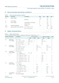 74LVCH32374AEC/G Datasheet Pagina 5